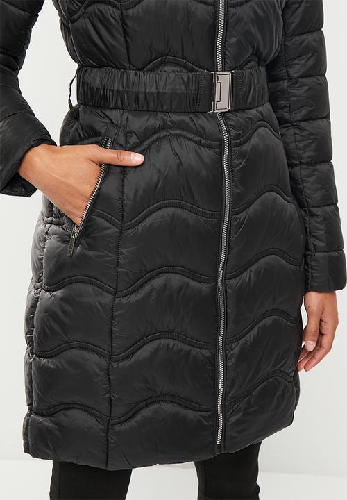 SISSY BOY - Lemu quilted puffer jacket - black