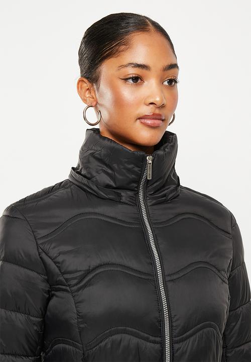 SISSY BOY - Lemu quilted puffer jacket - black