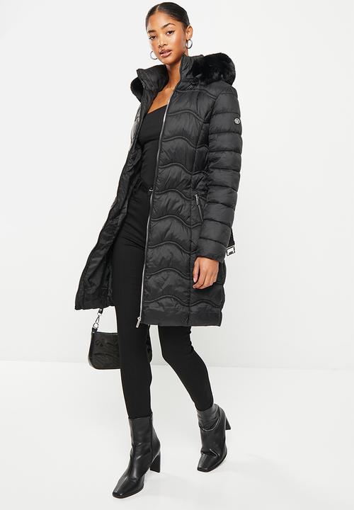 SISSY BOY - Lemu quilted puffer jacket - black