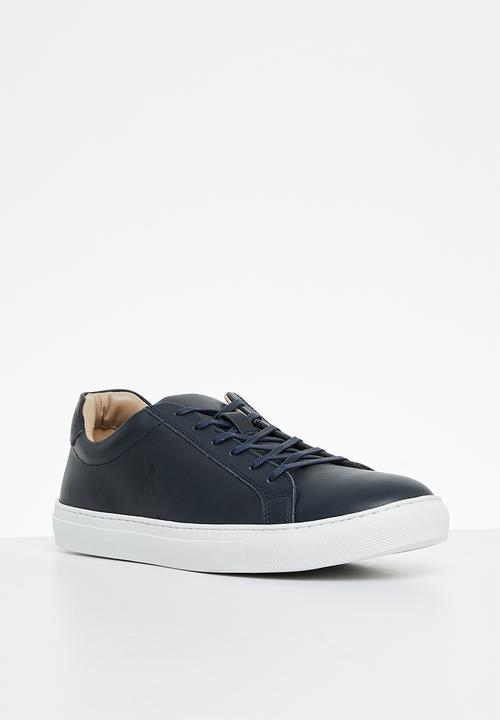 POLO - Classic leather sneaker - navy