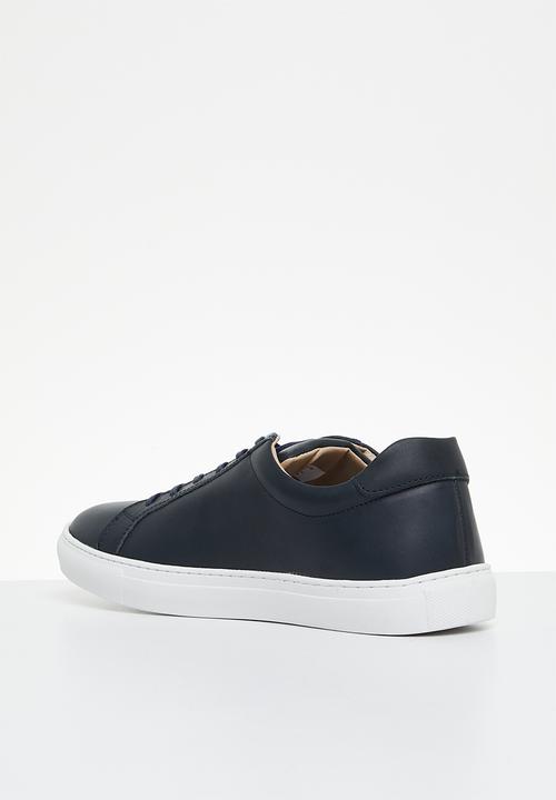 POLO - Classic leather sneaker - navy
