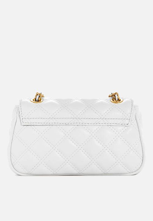 GUESS - Giully mini convertible xbody flap - white