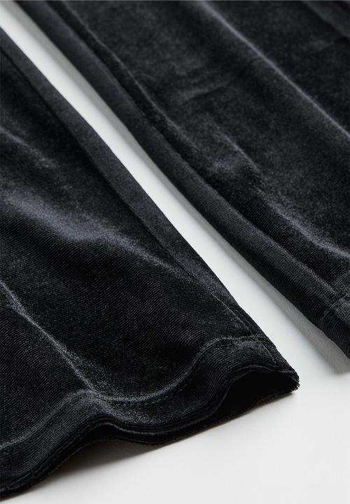 H&M - Flared leggings - black