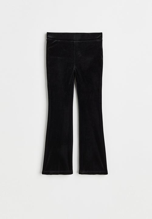 H&M - Flared leggings - black