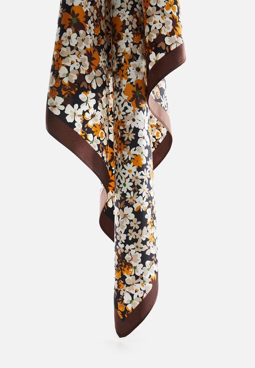 MANGO - Neck scarf flora - multi