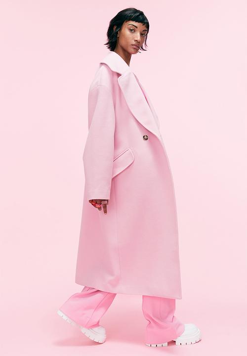 H&M - Coat - light pink