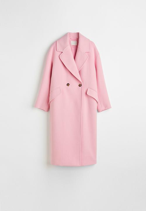 H&M - Coat - light pink
