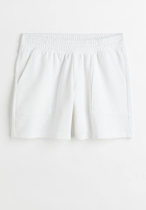 H&M - Sweatshorts - white