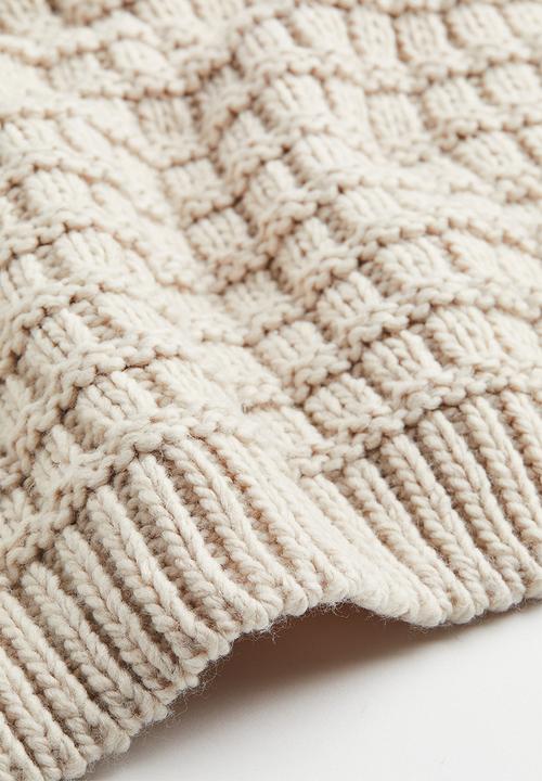 H&M - Oversized turtleneck jumper - light beige