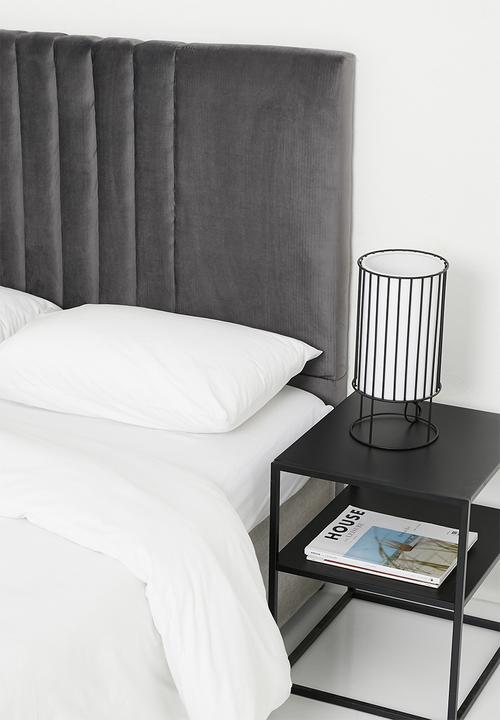 Fine Living - Chelsea headboard - charcoal