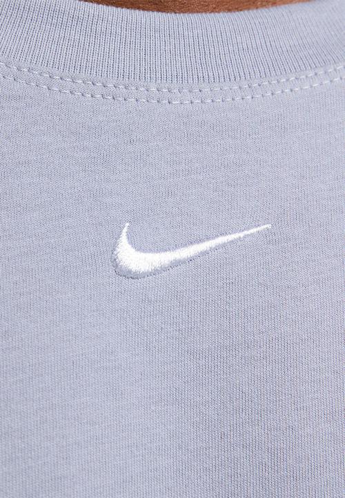 Nike - W nsw essntl tee bf lbr - indigo haze/white