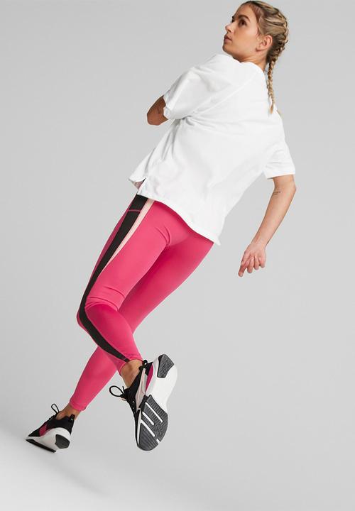 PUMA - Evostripe 7/8 high-waist tights - orchid shadow