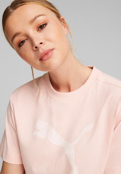 PUMA - Her tee - rose dust
