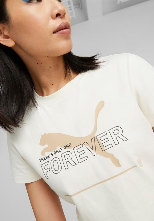 PUMA - Ess better tee - cream