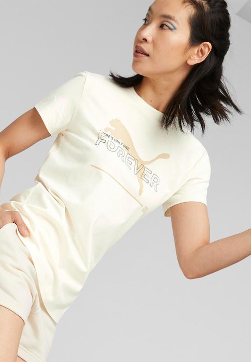 PUMA - Ess better tee - cream