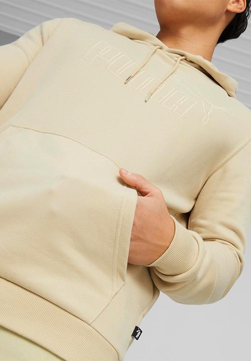PUMA - Ess elevated hoodie tr - granola