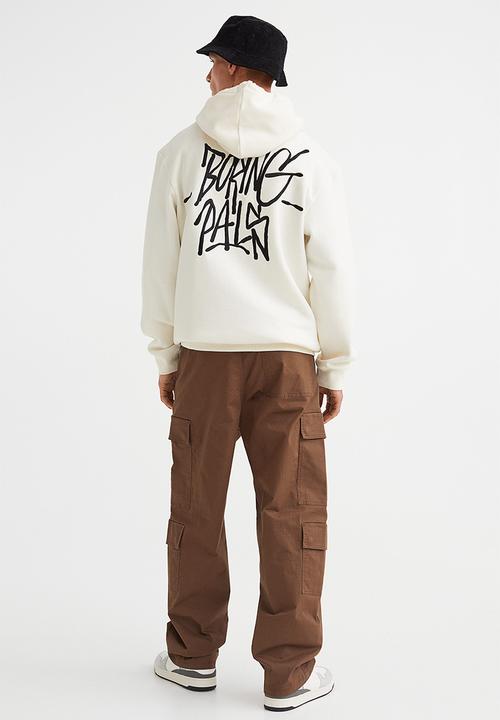 H&M - Loose fit cargo trousers - brown