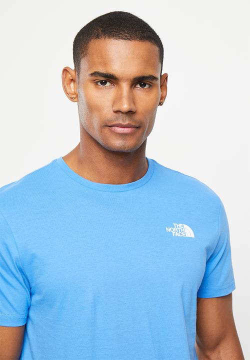 The North Face - Short sleeve redbox tee  - eu - super sonic blue (lv6)
