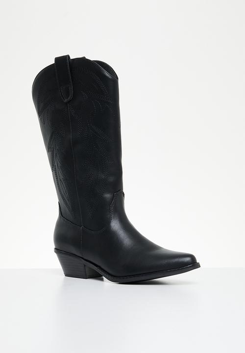 Madden Girl - Redford cowboy boot - black 