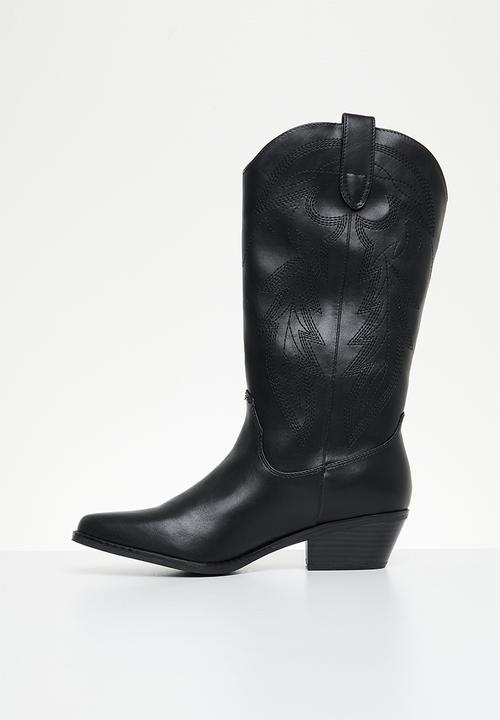 Madden Girl - Redford cowboy boot - black 