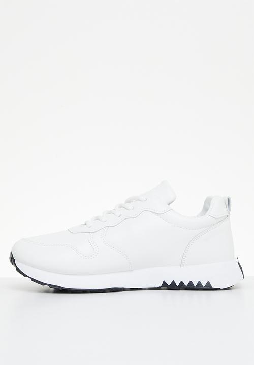 Jada - Pearl detail sneaker - white