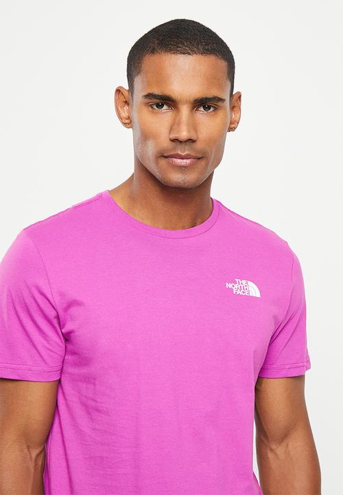 The North Face - Short sleeve redbox tee  - eu - purple cactus flower (lv1)