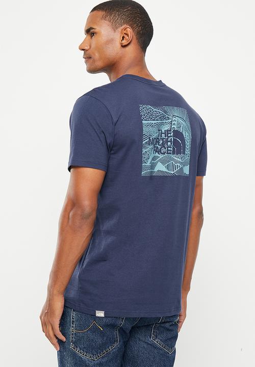 The North Face - Short sleeve redbox celebration tee - summit navy-reef waters 