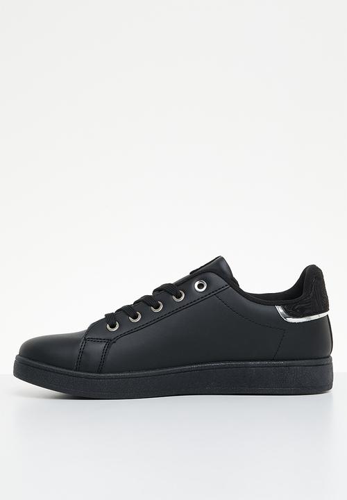 Pierre Cardin - Retro 6 sneaker - black silver