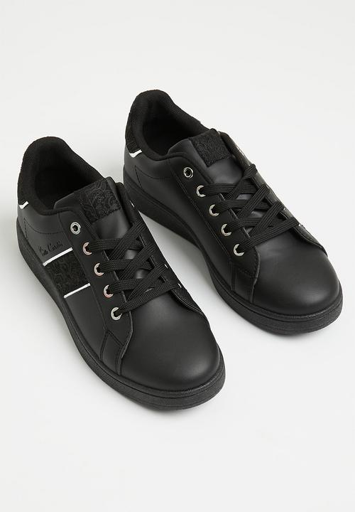 Pierre Cardin - Retro 6 sneaker - black silver