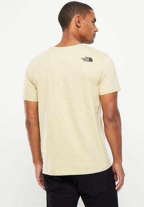 The North Face - Short sleeve  fine tee - eu - gravel