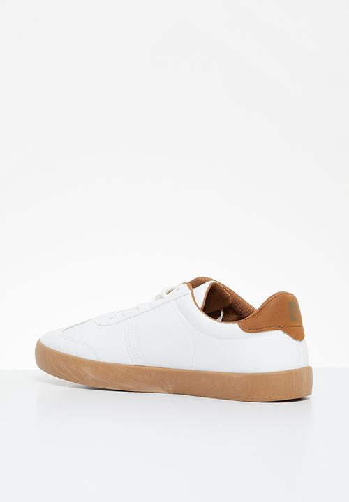 Pierre Cardin - Reed sneaker - white tan