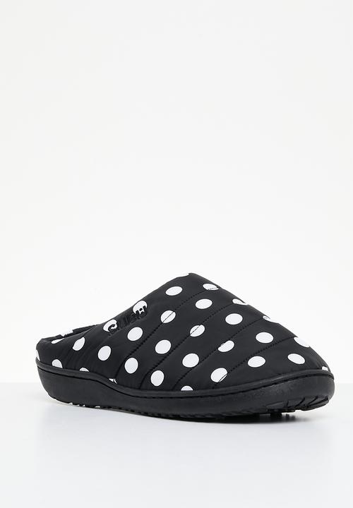 SUBU® TOKYO - Subu permanent slipper - black & white
