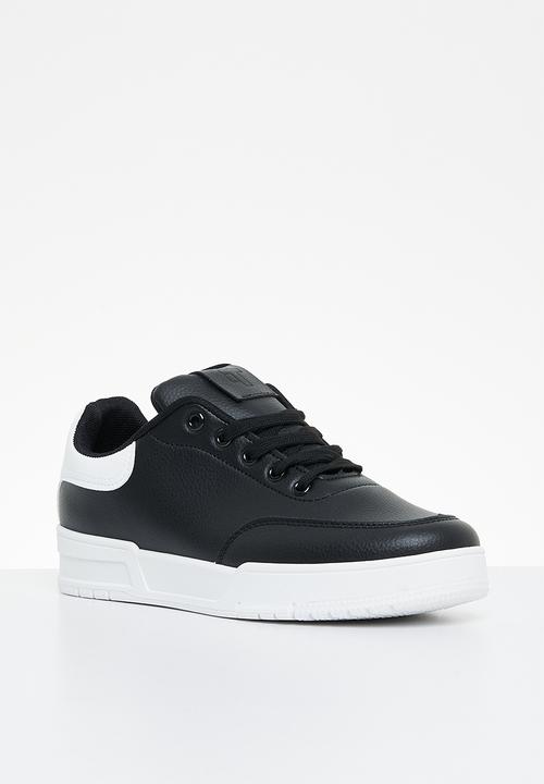 Tom Tom - Low cut casual sneaker - black/white