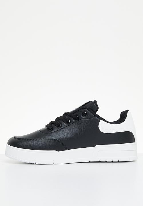 Tom Tom - Low cut casual sneaker - black/white
