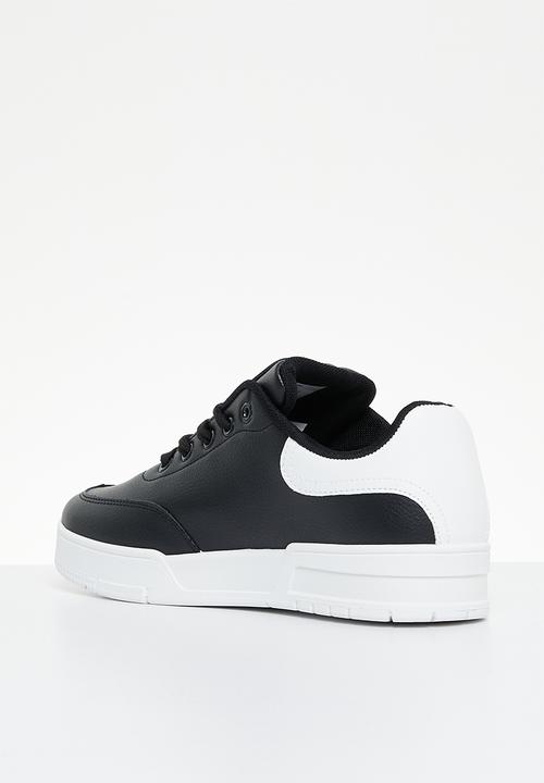 Tom Tom - Low cut casual sneaker - black/white