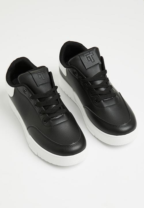 Tom Tom - Low cut casual sneaker - black/white