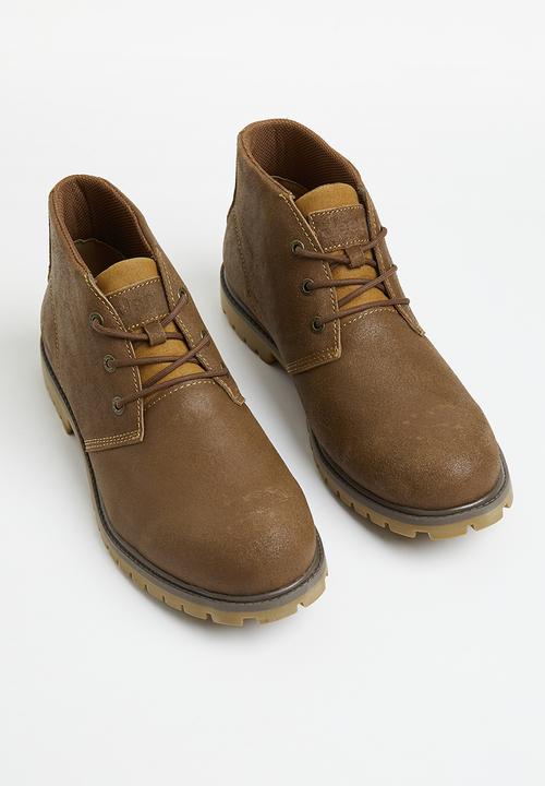 JEEP - Sahara boot - tobacco