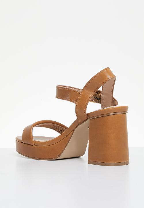 Steve Madden - Freefall block heel - cognac