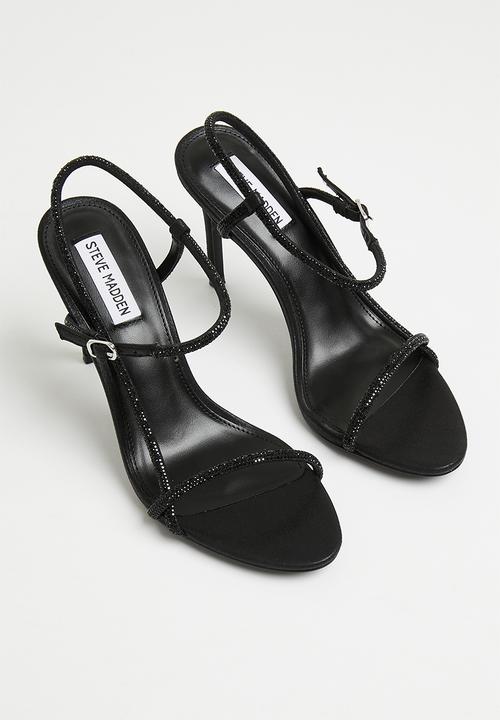 Steve Madden - Melania barely there stiletto - black