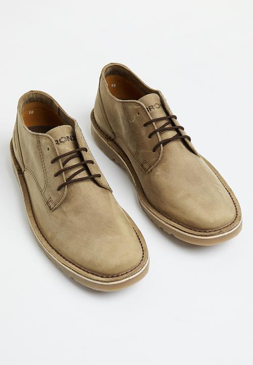 Bronx - Alex leather slip ons - brown