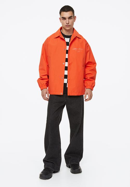 H&M - Water-repellent coach jacket - orange