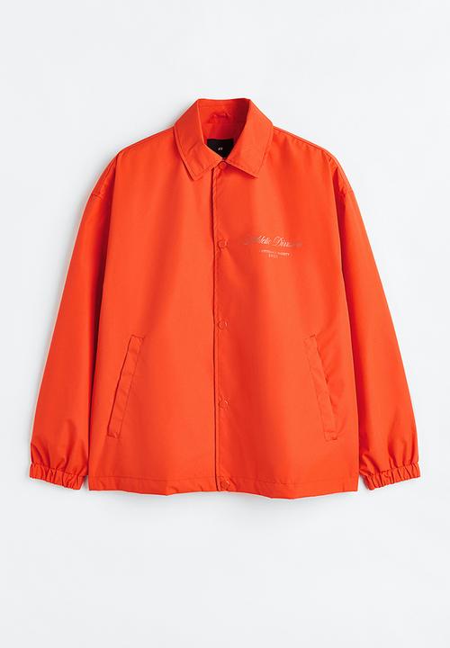 H&M - Water-repellent coach jacket - orange