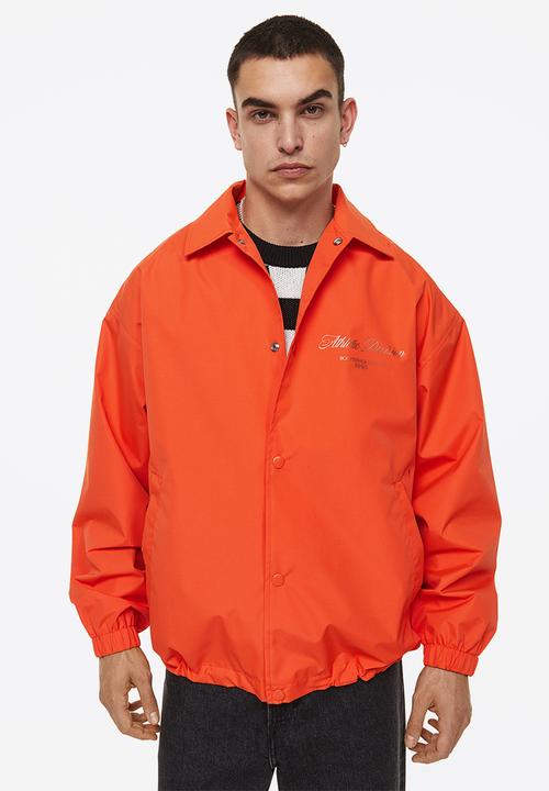 H&M - Water-repellent coach jacket - orange