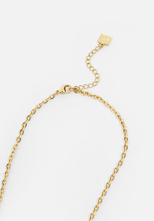 Era logo necklace - gold