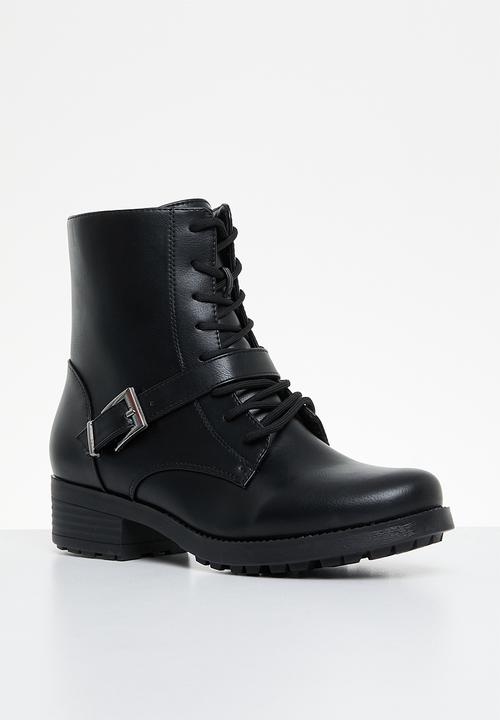 Madison® - Bex lace-up boot - black