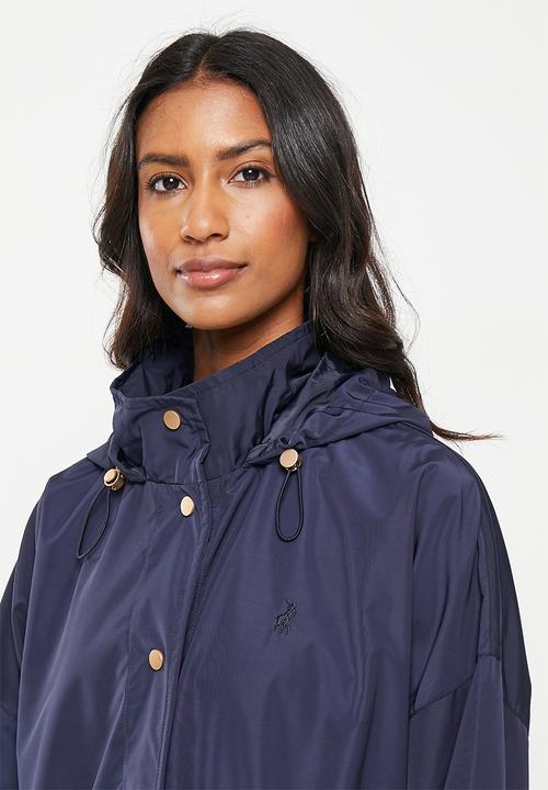 POLO - Wmn long sleeve parka jacket - navy