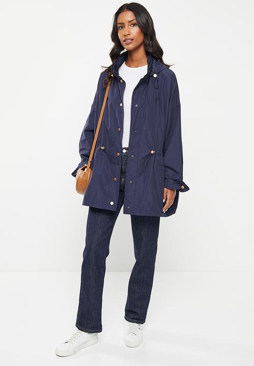 POLO - Wmn long sleeve parka jacket - navy