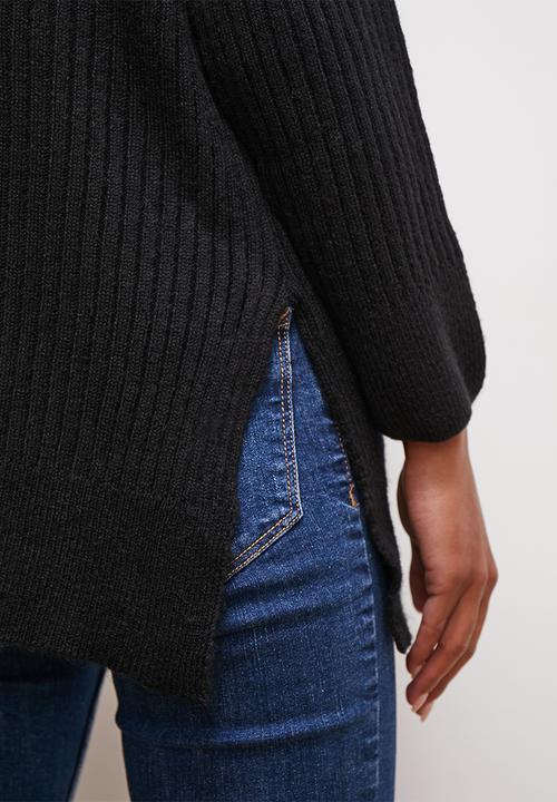 edit - Longer length pullover - black