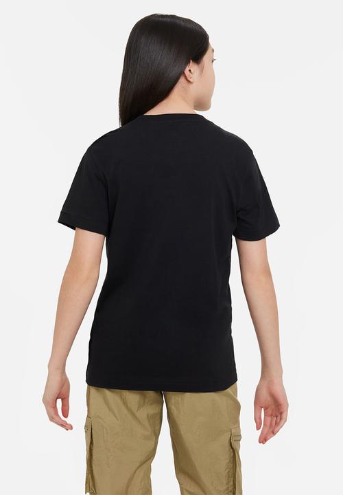 Nike - G nsw tee futura ss boy - black & white