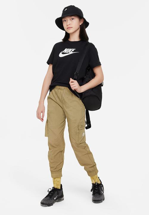 Nike - G nsw tee futura ss boy - black & white